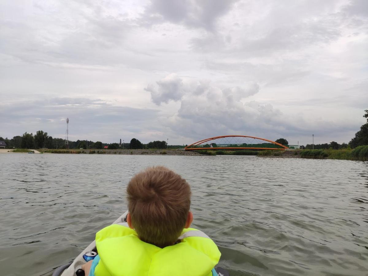Miodowa Sadyba Domki Caloroczne Kluczbork Ligota Zamecka Esterno foto
