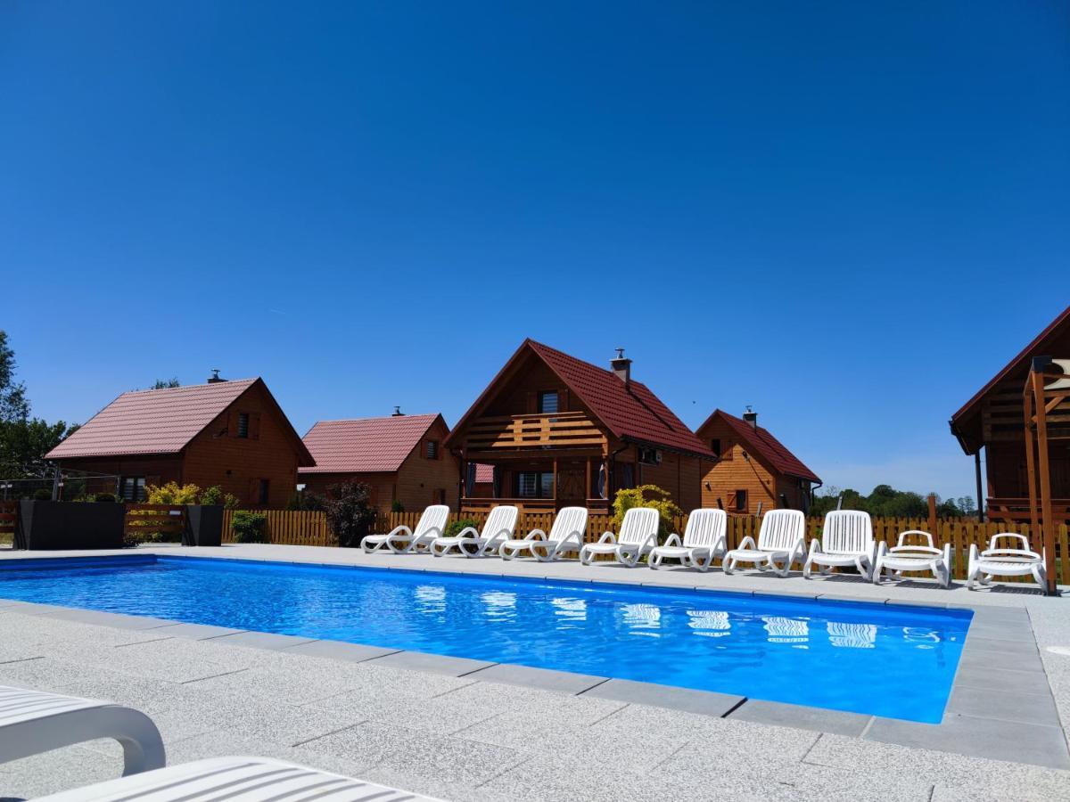Miodowa Sadyba Domki Caloroczne Kluczbork Ligota Zamecka Esterno foto