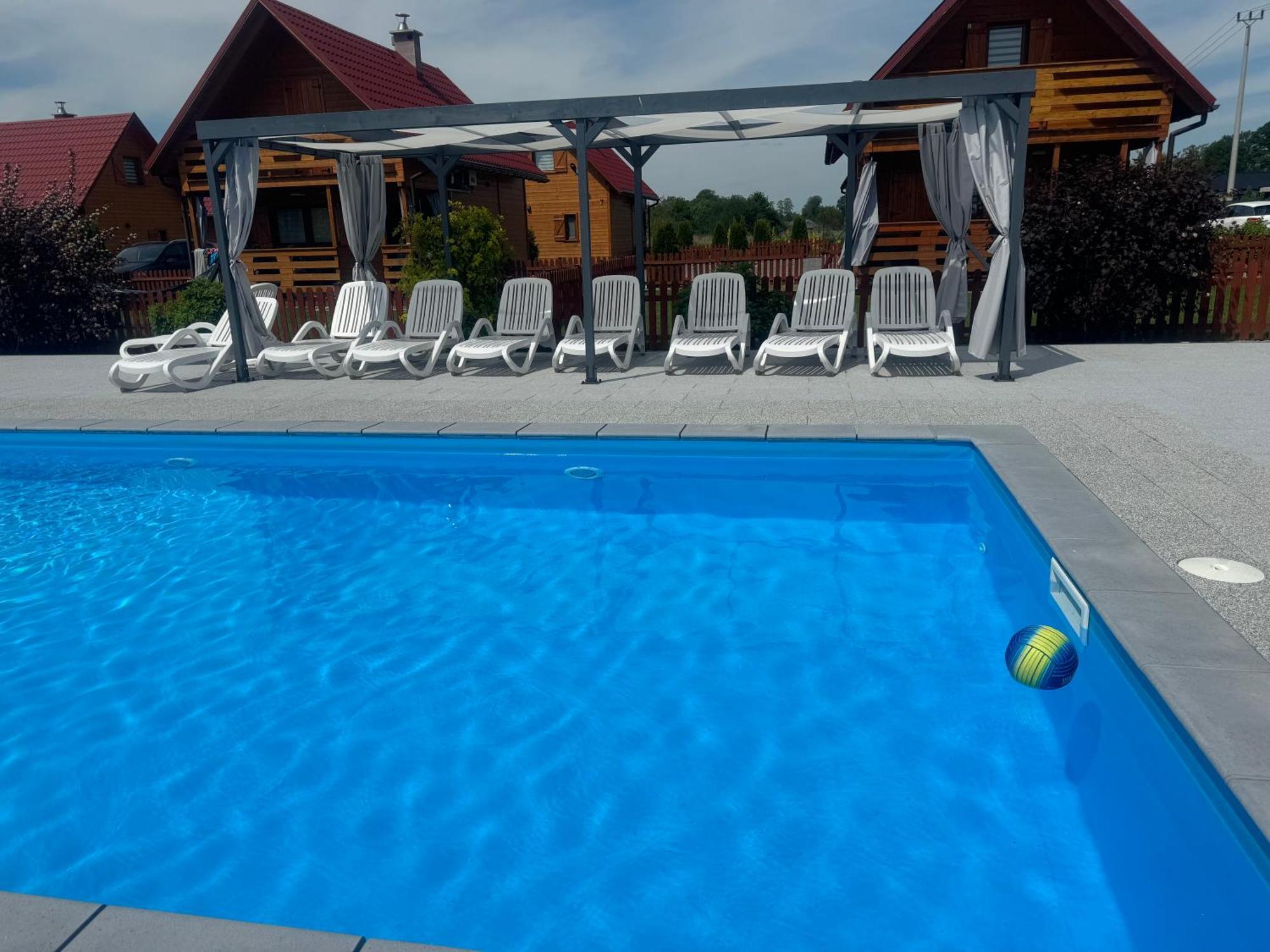 Miodowa Sadyba Domki Caloroczne Kluczbork Ligota Zamecka Esterno foto